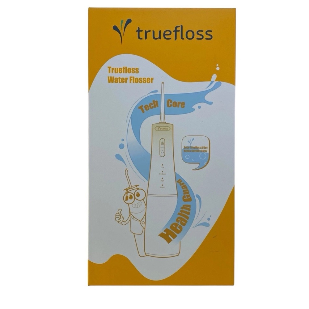 Water Flosser Water Pick NIB - White Model One Charge Lasts Two Weeks